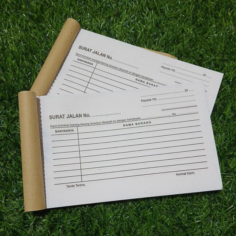 

BUKU/NOTA SURAN JALAN 2 RANGKAP ISI 100 LEMBAR 50 SET UKURAN 10.5X16.5cm READY STOK