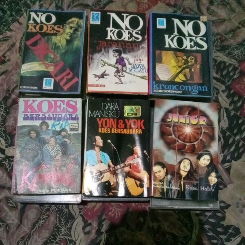 NO KOES KOES BERSAUDARA YUNIOR COLLECTION KASET PITA
