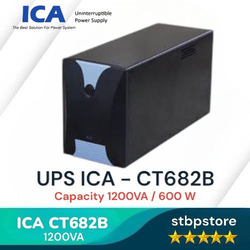 UPS ICA CT682B CT 682B 1200VA 600 Watt