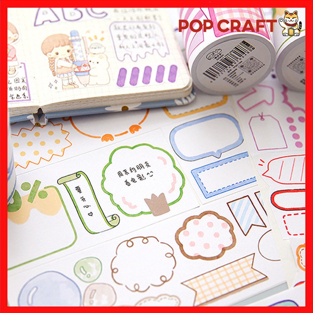 

PC Stiker Decor Motif Writing Frame Stickers STIKER BUKU KARAKTER LUCU IMUT DIY STIKER SPIRAL TLD51