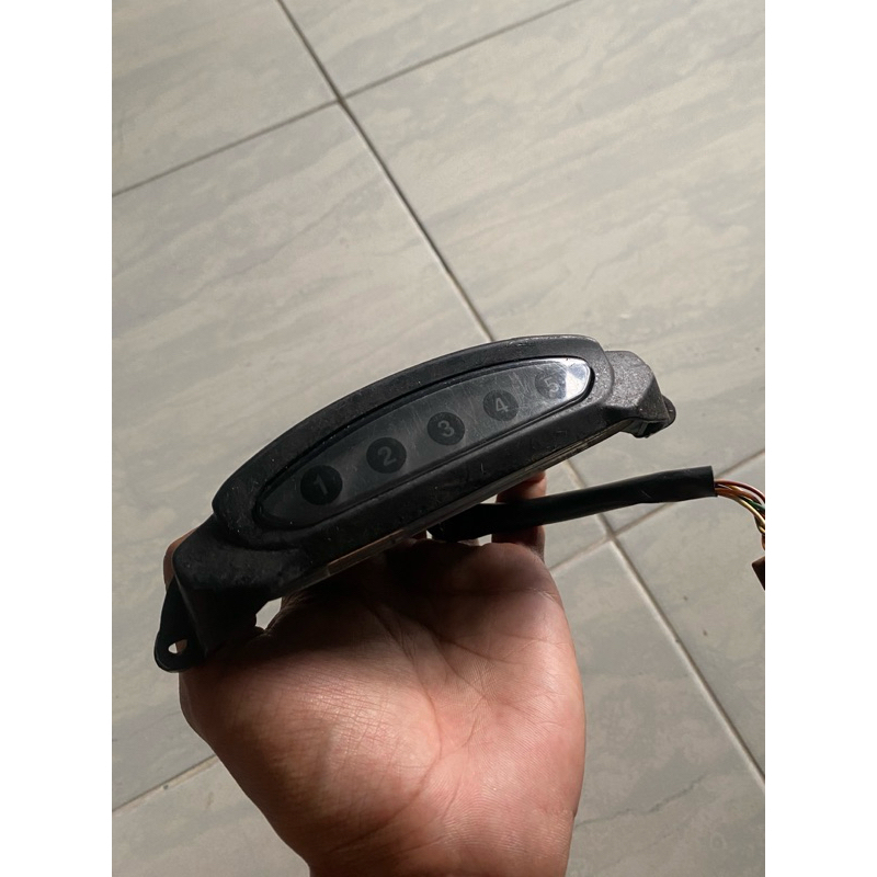 Indikator Gigi Persneleng Set Visor Suzuki RK Cool Original Copotan Normal