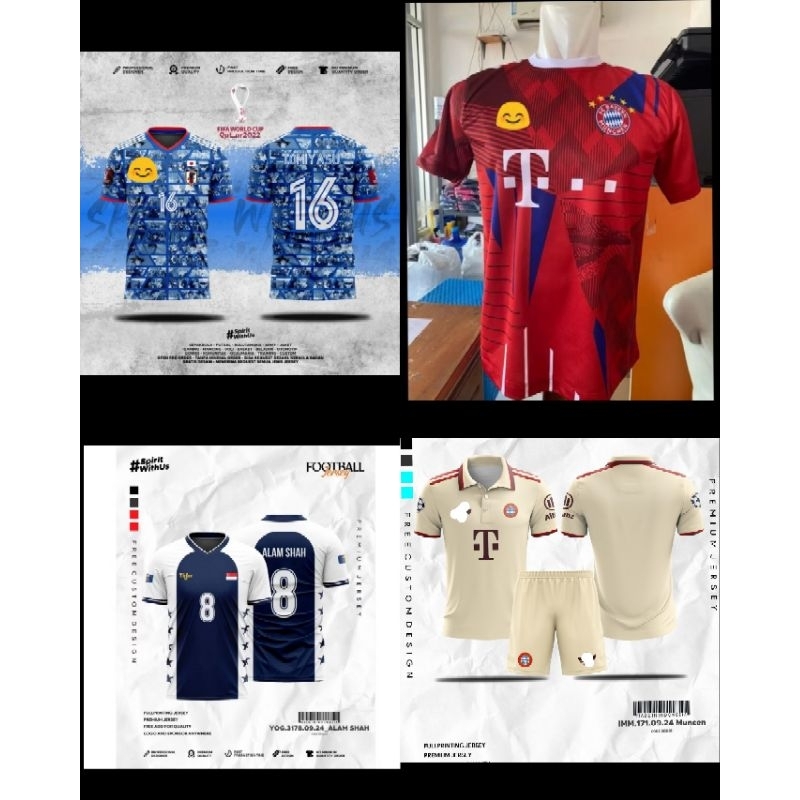 Jersey Singapore 2004 Piala Tiger/Jersey Bayern Munchen Kompilasi/Jersey Bayern Munchen 2022/Jersey 