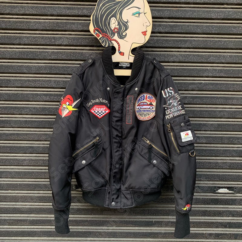 jaket motor clay smith original not simpson yellowcorn