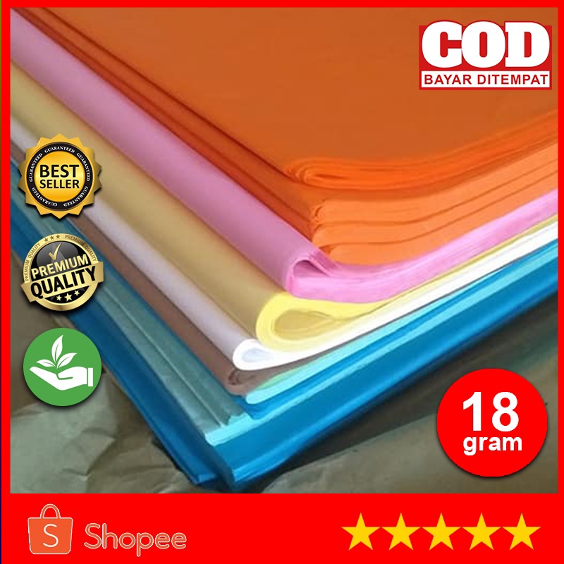 

KES TISSUE UNTUK LAYANGAN WARNA WARNI UKURAN 4x4 dan 4x3 ISI 51 LEMBAR