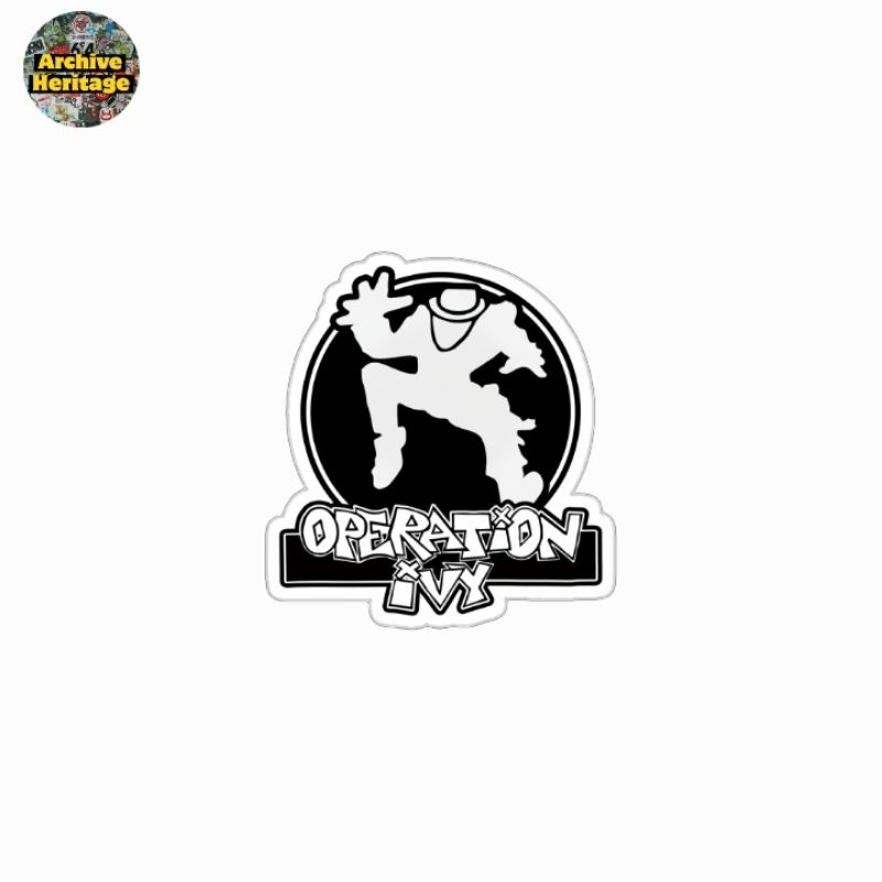 

sticker band Operation Ivy ska punk rock reggae stiker