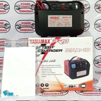 

Charge Aki 10A YAMAMAX PRO Battery Charger Accu 10 A Charger Aki Cas MAX-10 / CAS AKI YAMAMAX 10A TERMURAH