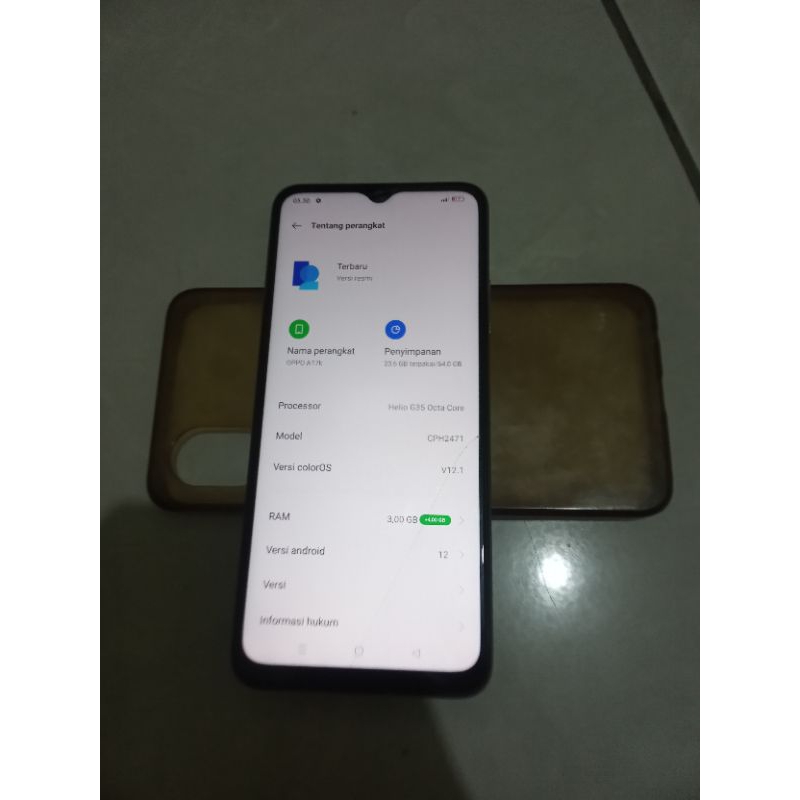 Oppo A17K Resmi ( Second )