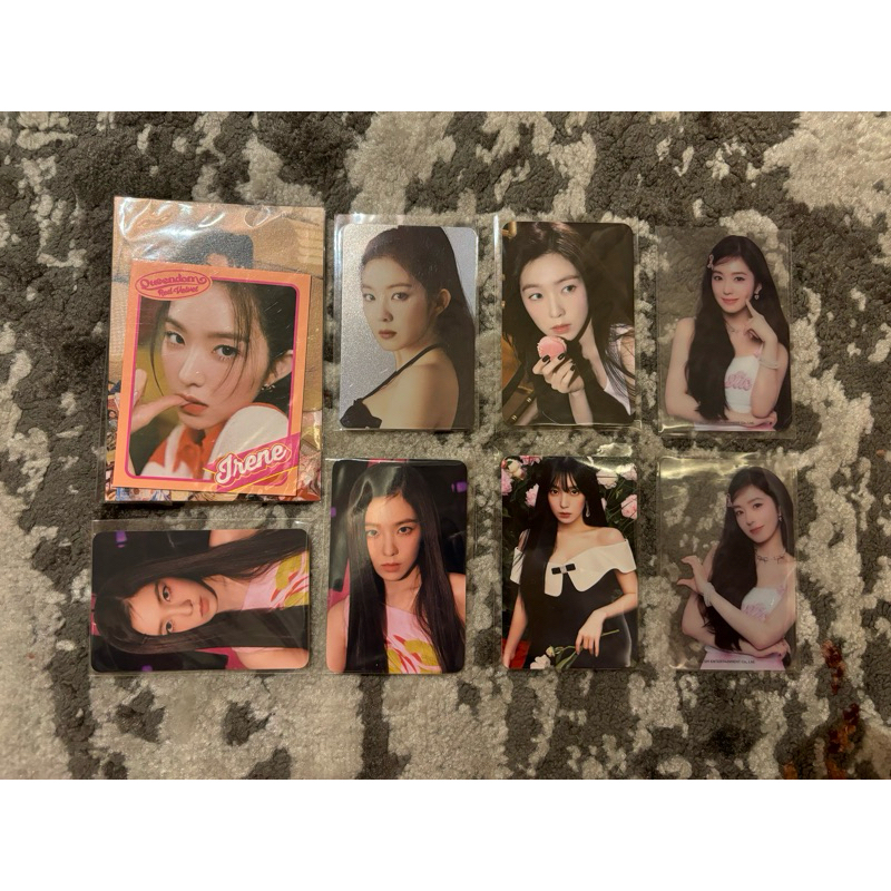 official red velvet md merchandise photocard pc postcard queendom cashbe espoir joy irene seulgi