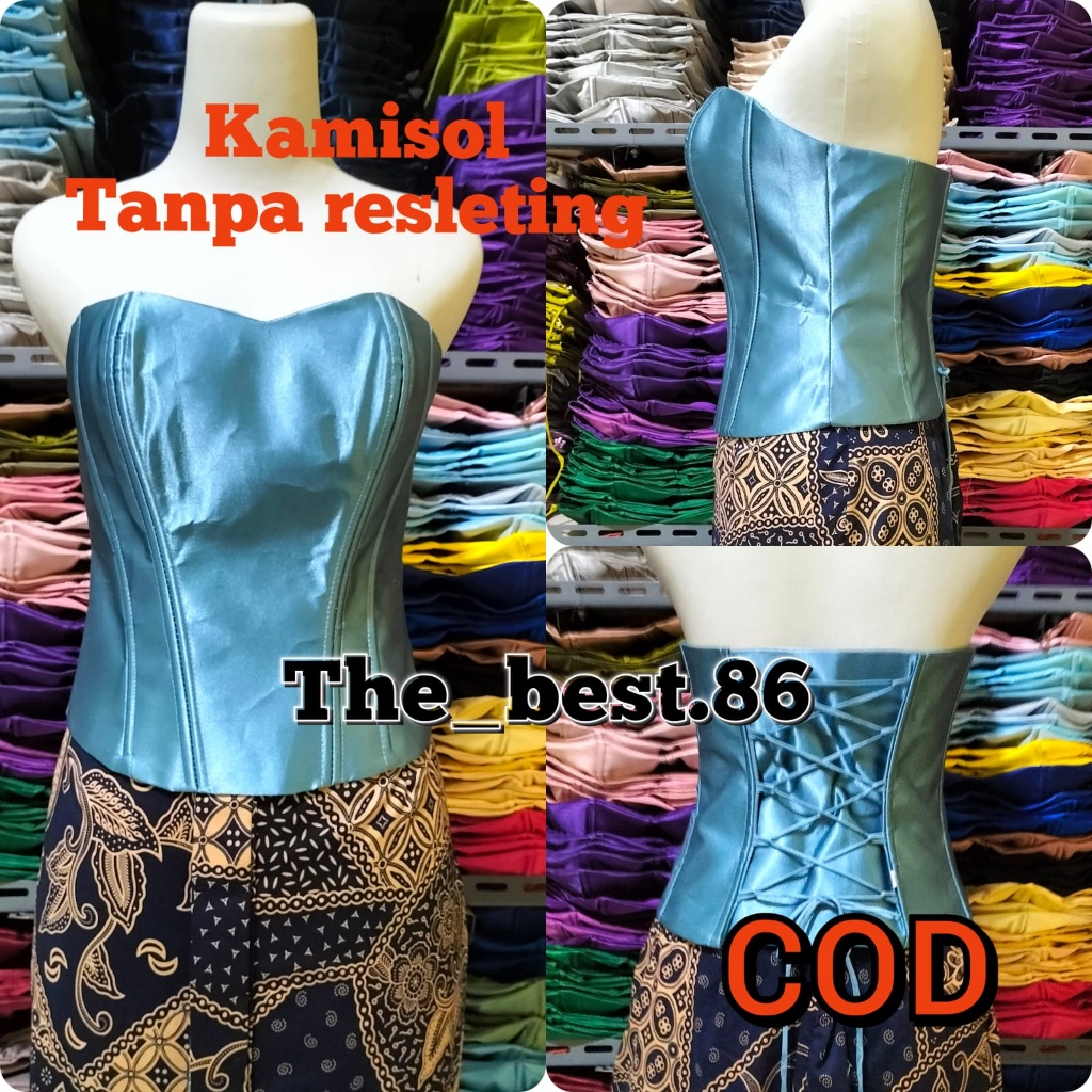 NON sleting KamisolLongtorsoBustierKorsetDaleman kebaya