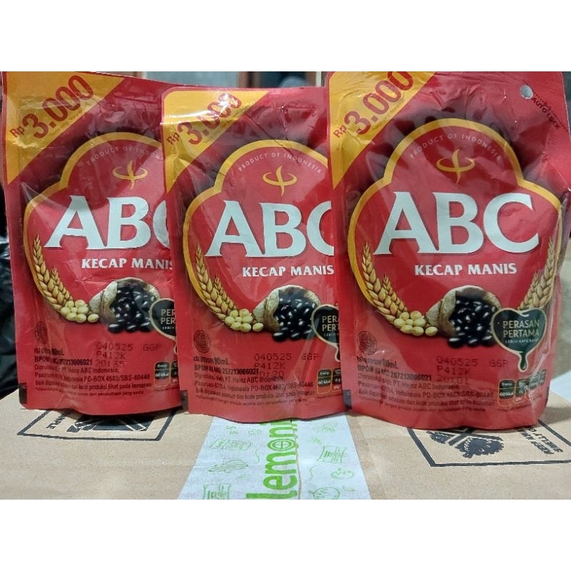 

KECAP ABC 80ML 3PCS