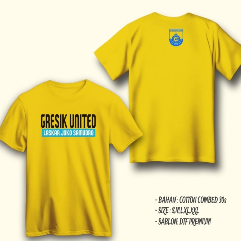 KAOS GRESIK UNITED SUPORTER GRESIK
