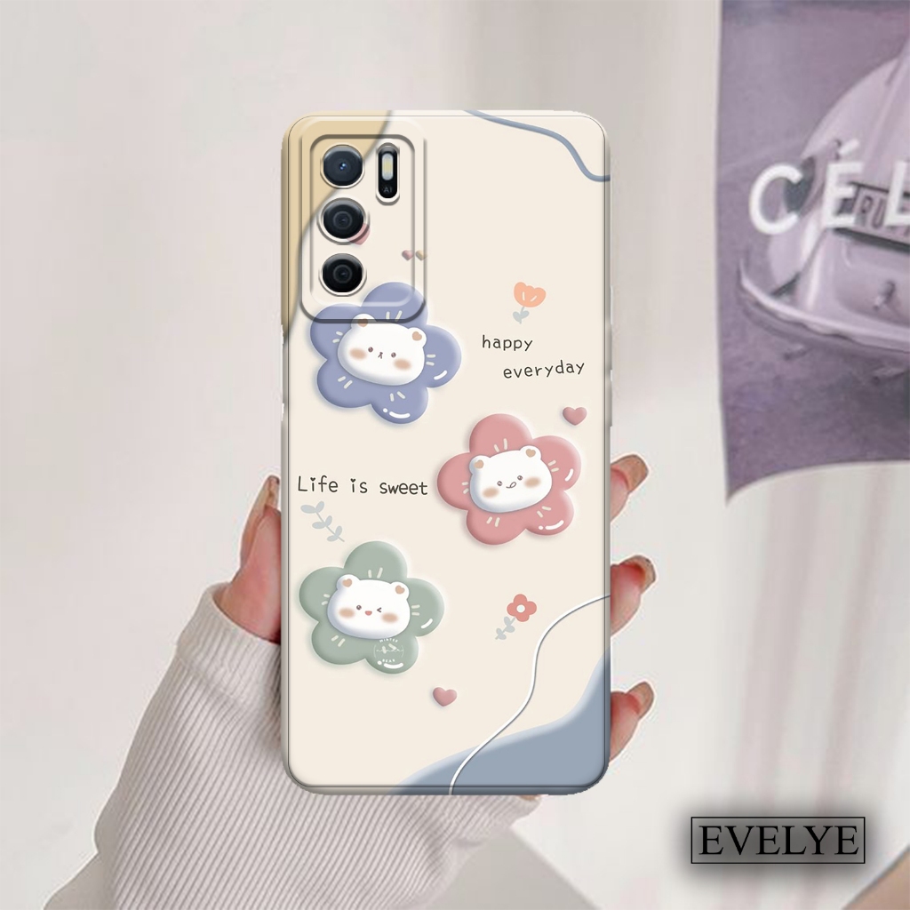 Casing Hp OPPO A16 - Case - Bahan karet - Kesing Hp anak - Kesing Hp dewasa