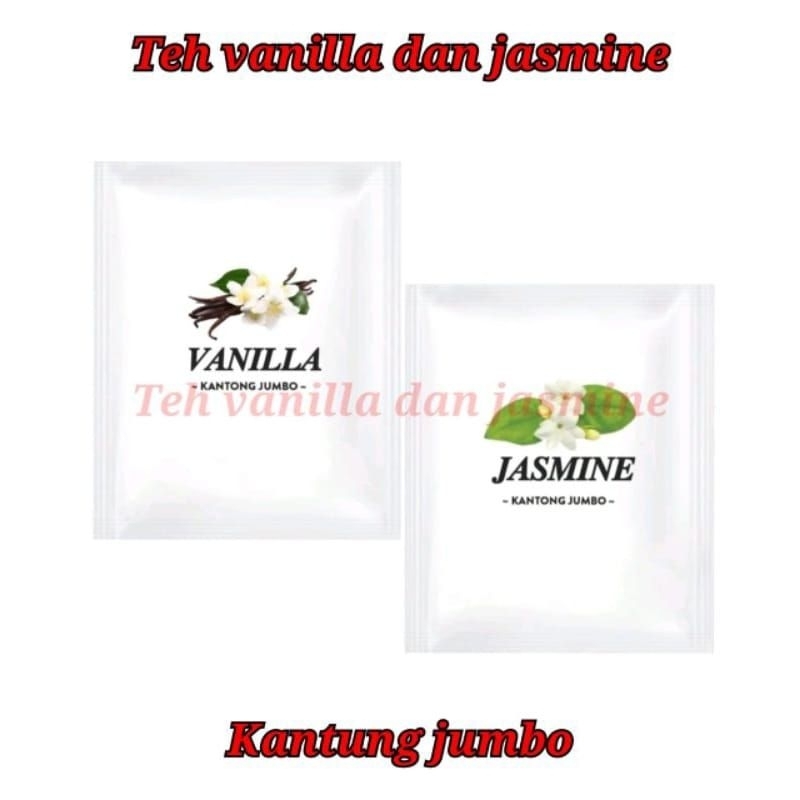 

Teh Vanillaa Teh Jumbo Jasminee Teh Celup