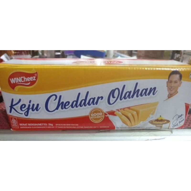 

WINcheez Keju - Keju Wincheez Cheddar 2kg