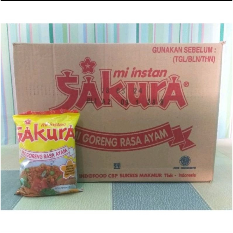 

MIE INSTAN SAKURA 1 DUS ISI 40 PCS