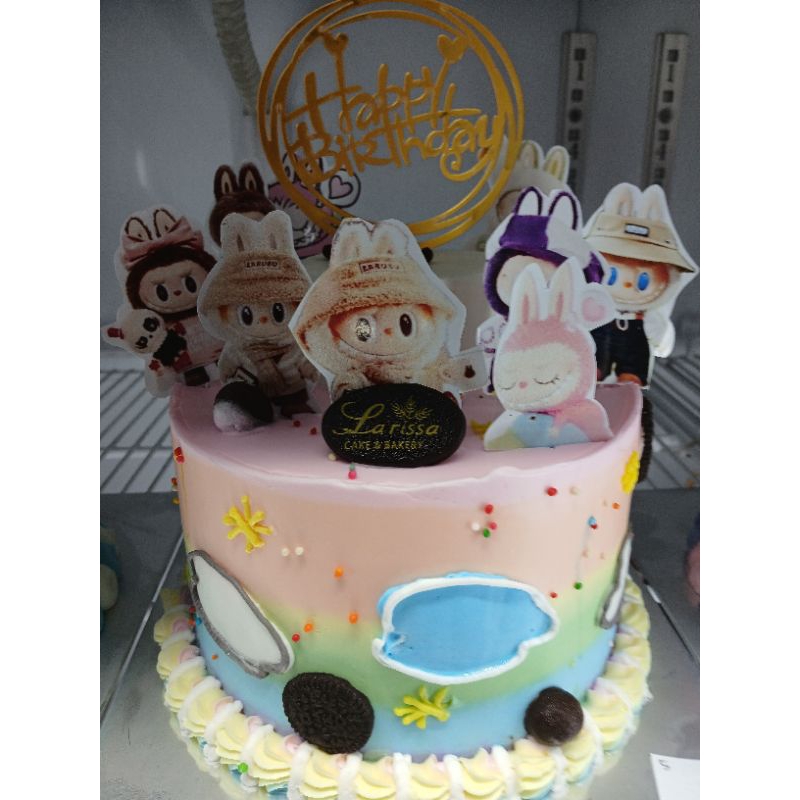 

Kue ulang tahun karakter Labubu-Kue Ulang tahun anak Bandung-Birthday Cake Labubu