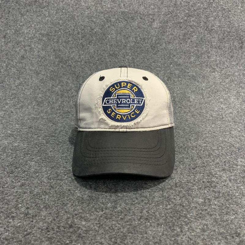 Topi Chevrolet Trucker Original Second - Topi Nascar Vintage