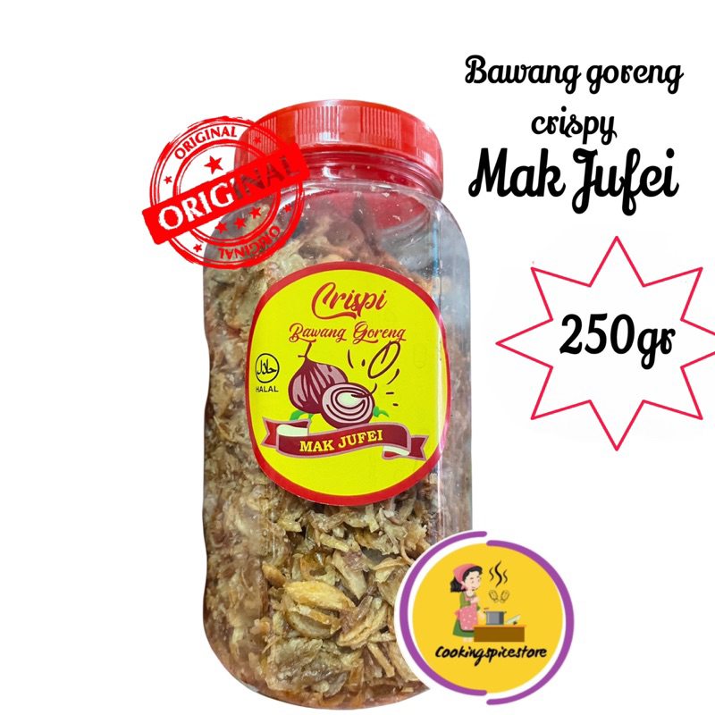

Bawang goreng Crispy Mak JuFei
