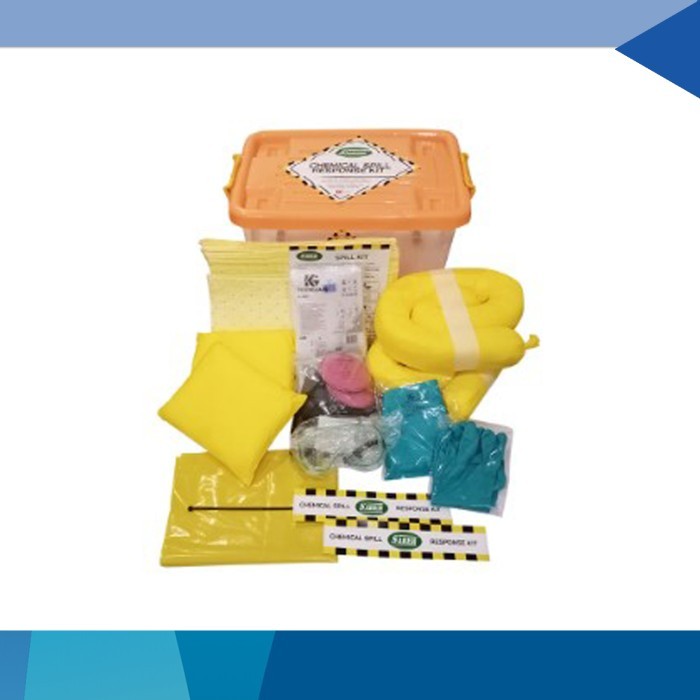 SABER Chemical Spill Kit 45 L Penyerap Cairan Kimia SC45-SK