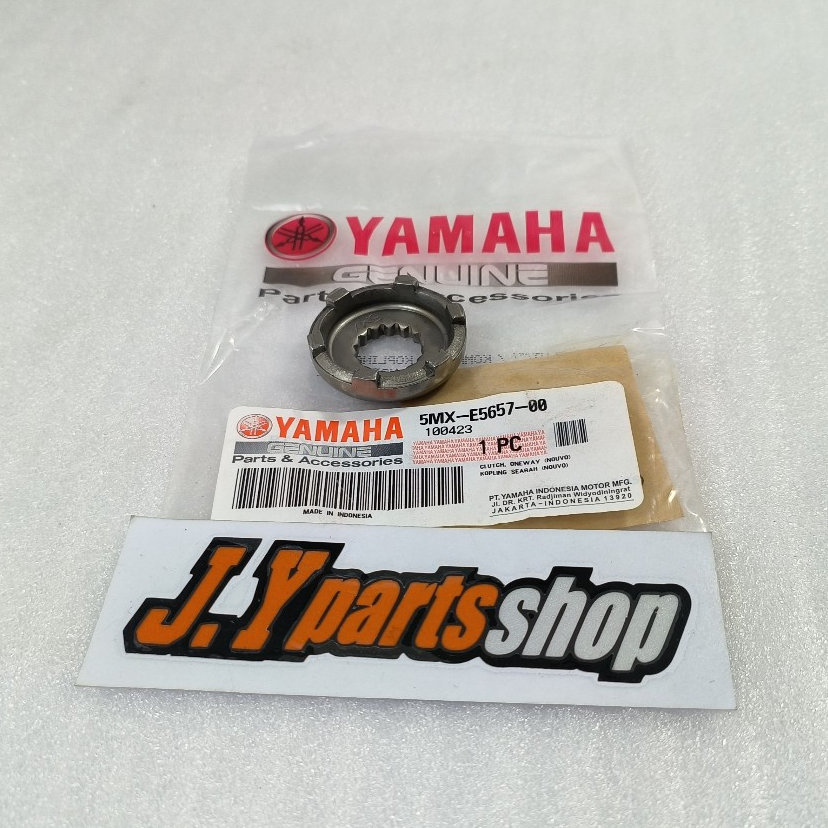 LAWAN GIR GEAR GIGI SELAH PINION CLUTH ONE WAY XEON KARBU RC GT AEROX 125 ORI YGP 5MX-E5657-00