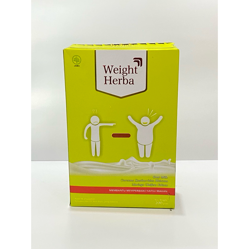 

Weight Herba 200 gr - BPOM - Susu kambing untuk Nafsu Makan