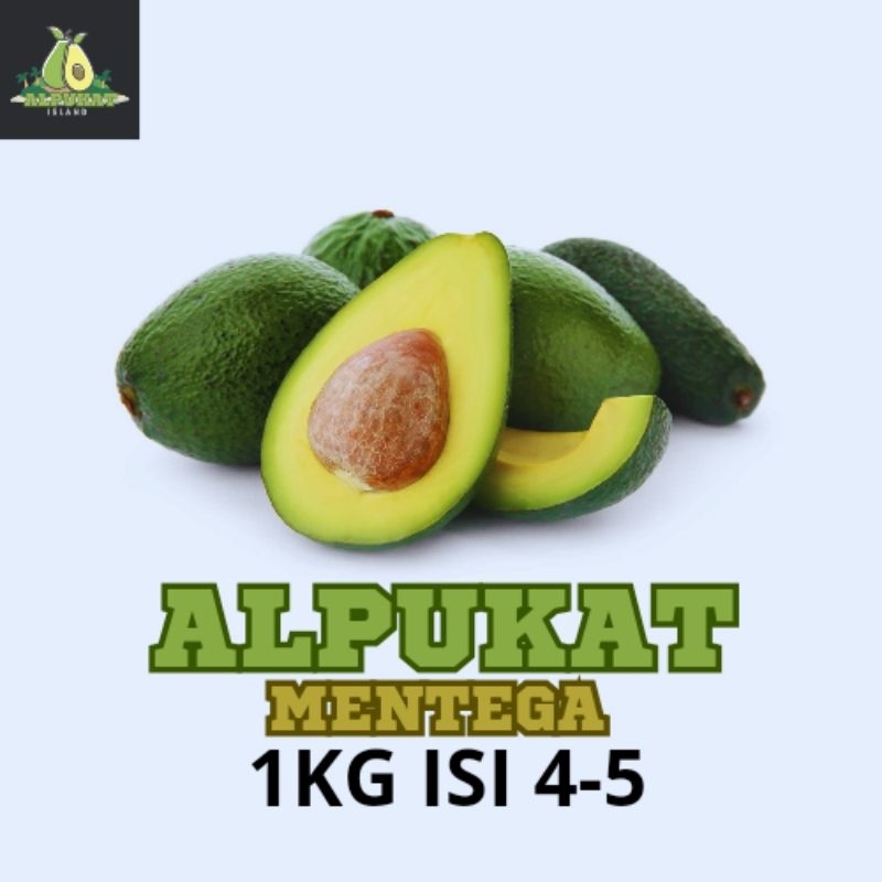

Alpukat Mentega premium isi 4 sampai 5