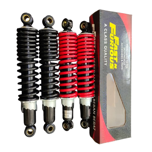 Berdoss_Balimay - Shock Belakang Motor Bebek Beban Berat Heavy Duty 280/340/360Mm