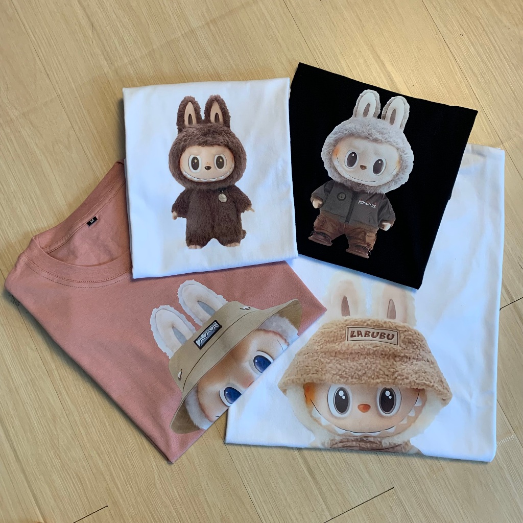 Kaos Couple Keluarga L4BUBU B0NEKA- Duck'ee Season 13