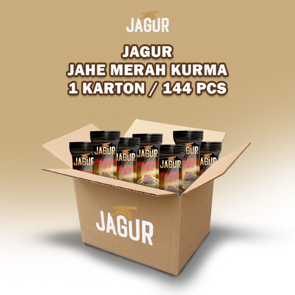 

Jagur Jahe Merah Kurma Sachet Paket 1 Karton