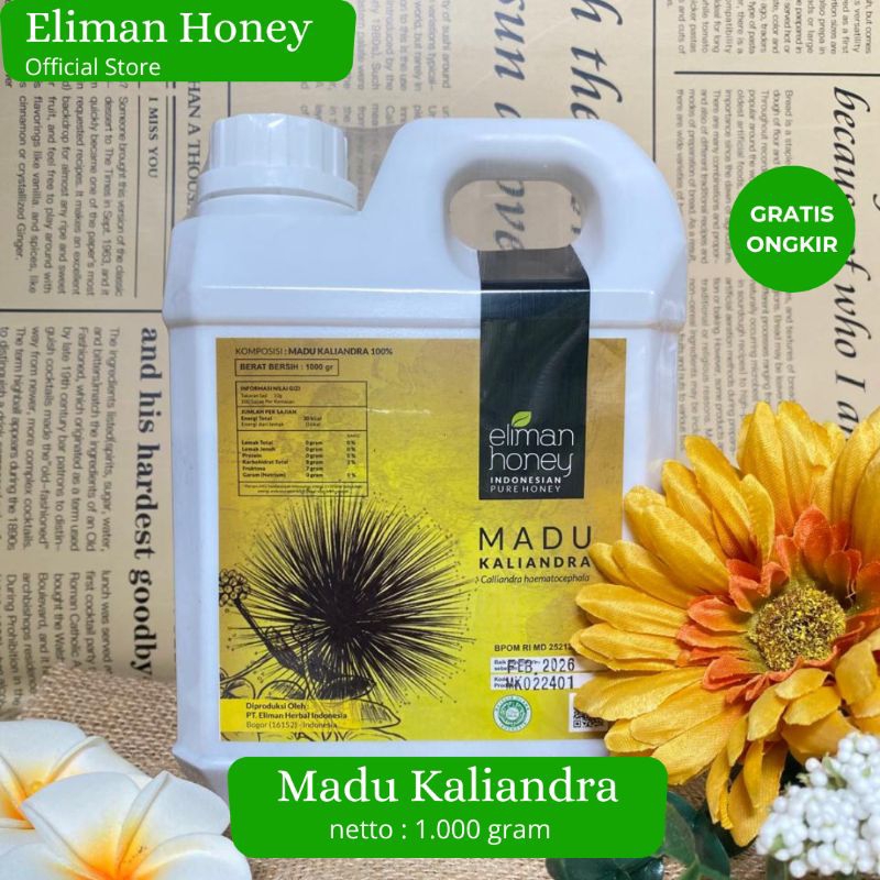 

Madu Kaliandra 1 Kg - 100% Madu Murni dari nektar Bunga Kaliandra