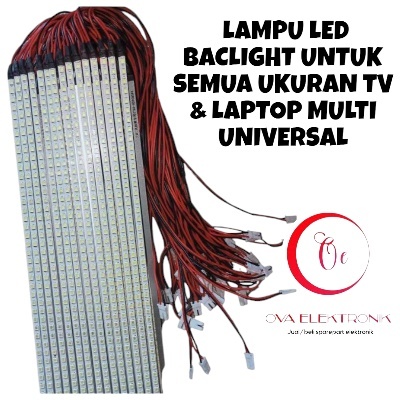 LED Lampu Backlight TV Pengganti CCFL Lampu Led Backlight Strip Lampu Led 315mm Original