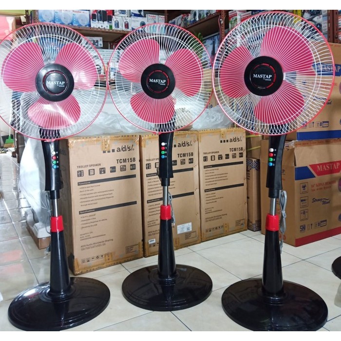 KIPAS ANGIN BERDIRI MURAH 16 INCH - STAND FAN MASTAP 16 INCH - KIPAS ANGIN MASTAP