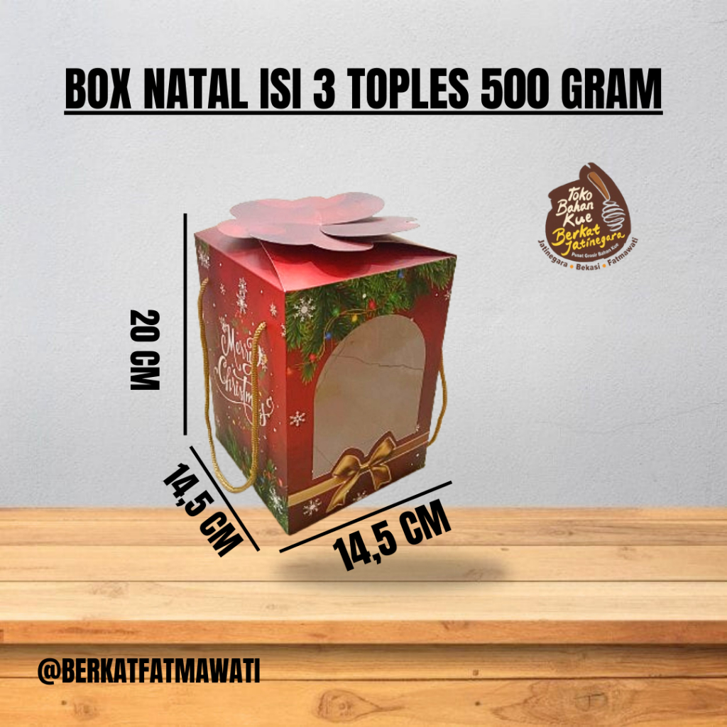 

BOX NATAL ISI 2 TOPLES / BOX NATAL CHRISMAS / BOX NATAL ISI 3 TOPLES