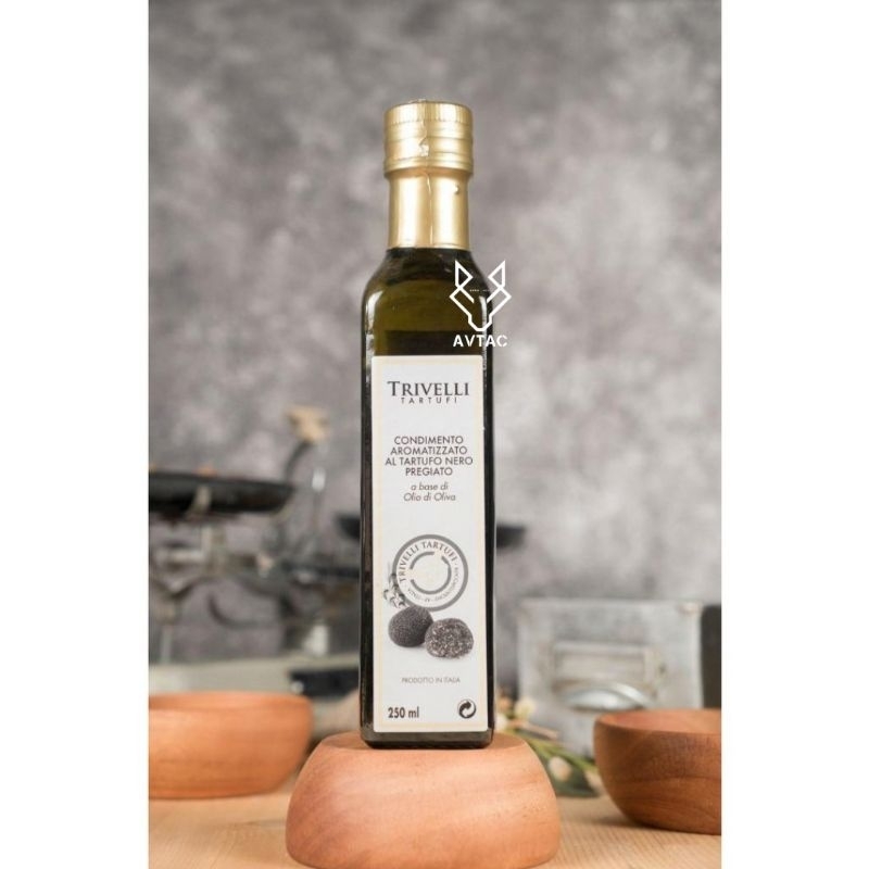 

Truffle Oil - Minyak Truffle - Truffle Oil Premium - Oil - Premium - Truffle - Italian Truffle Oil - Olive Oil - Truffle Italian - Trivelli Black Truffle Oil 250 ml