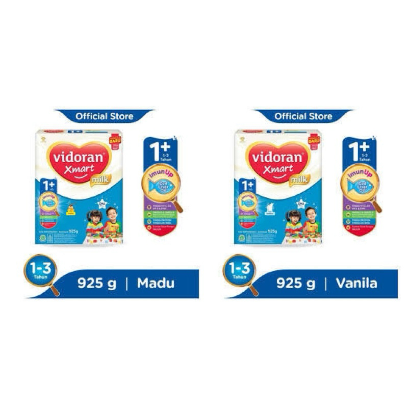 

vidoran xmart 925gr vanila dan madu