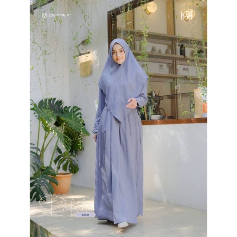 GAMIS POLOS - GAMIS DAILY - KYRA DAILY - RAFALEA - DRESS SET JILBAB