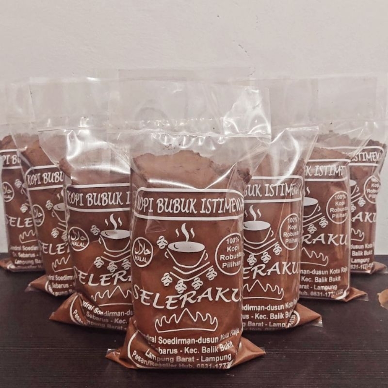 

Kopi Bubuk Istimewa " SELERAKU" 30g