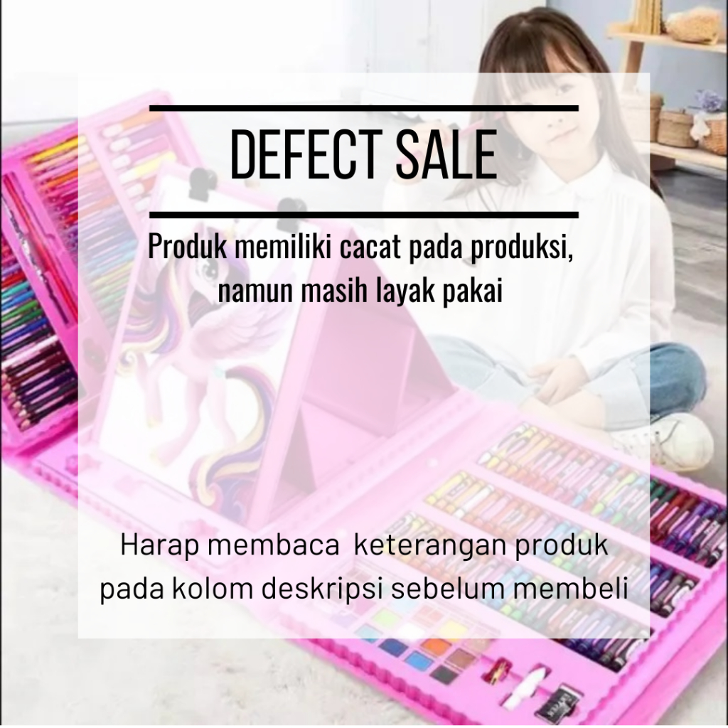 

Defect Sale For All Product Mohon Baca Deskripsi/ Barang Kegagalan Produksi/ Cacat Produk