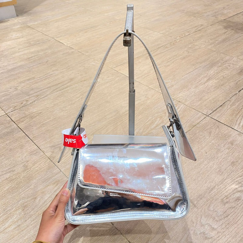 ❗️SALE Payless Chrissie Accessories Tanya Crossbody Bag - Silver