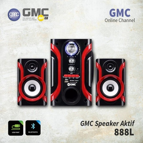 GMC speaker bluetooth 888L BT / SPEAKER BLUETOOTH GMC 888L| TERMURAH