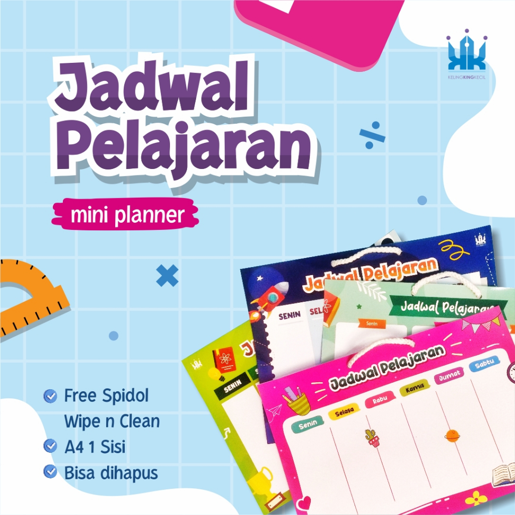 

Planner Board Motif Baru Poster Jadwal Pelajaran
