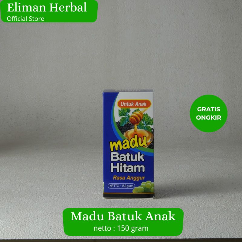 

Madu Batuk Anak 150 Gram Eliman