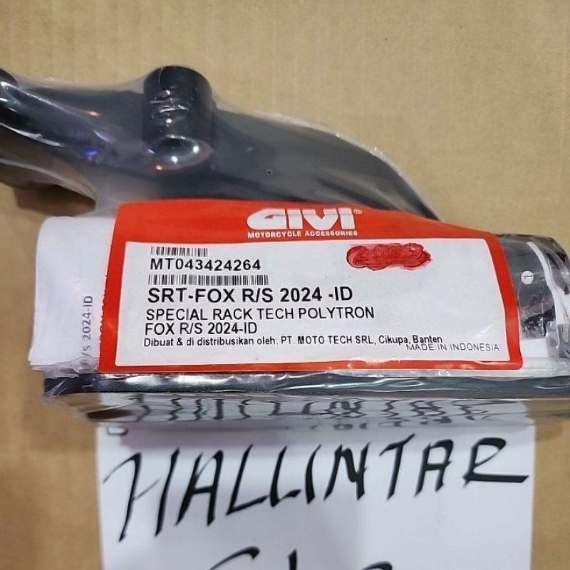 GIVI SRT BRACKET BOX MOTOR POLYTRON FOX R POLYTRON FOX S ORIGINAL TERMURAH