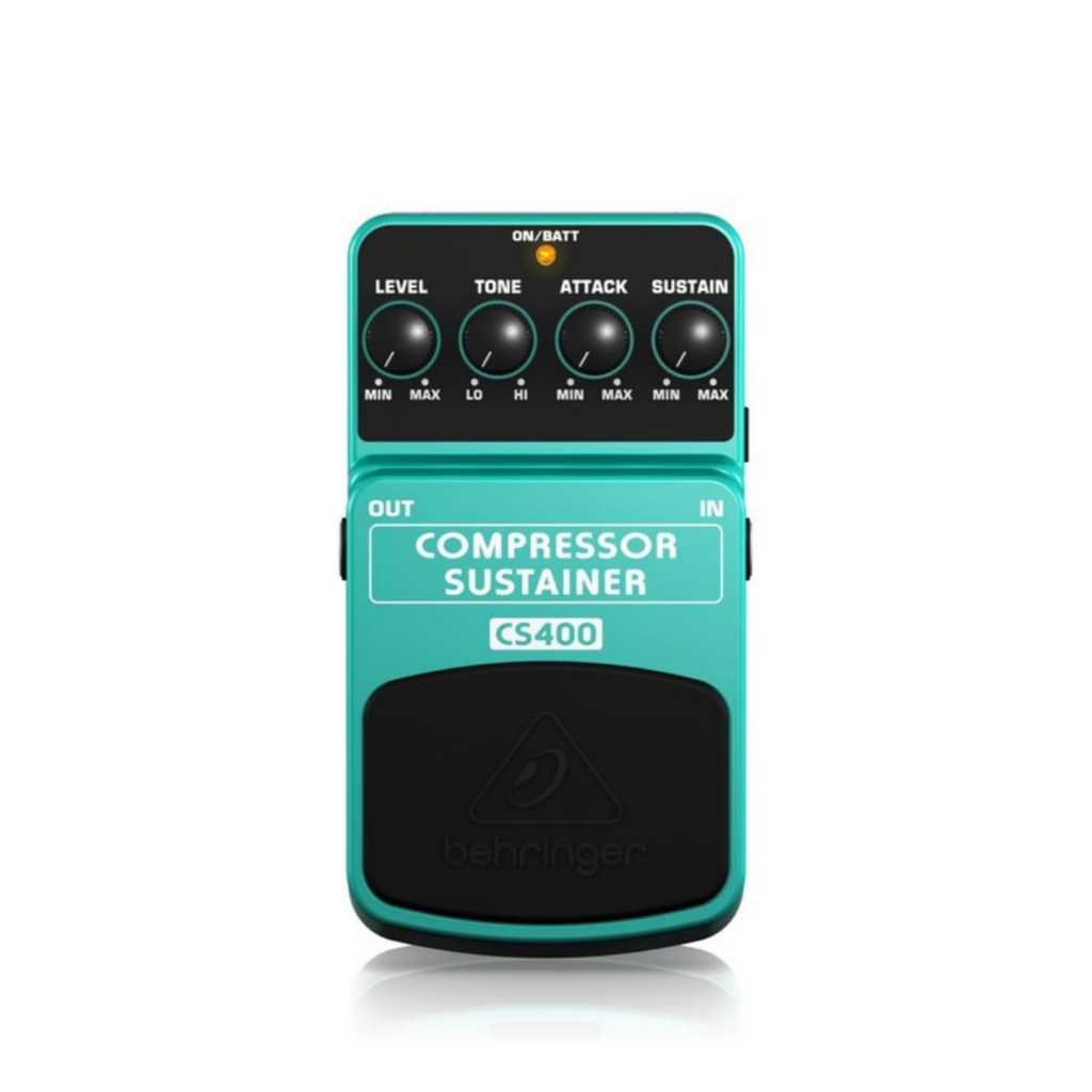 Efek Gitar Compressor Sustainer Pedal Behringer CS400 Multi Fungsi