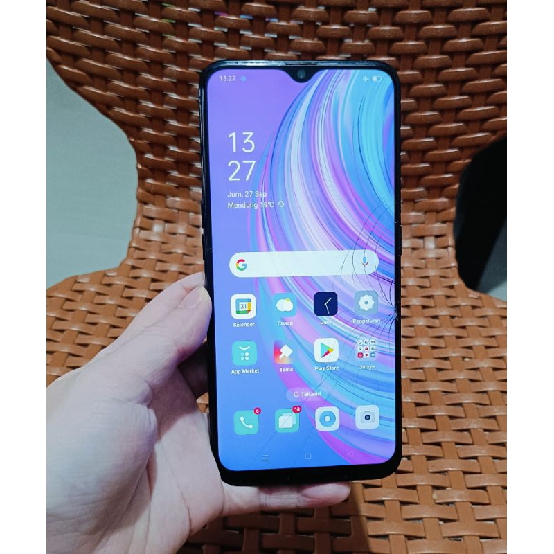 Hp android oppo F11 4Gb 128Gb bekas original minus cek deskripsi