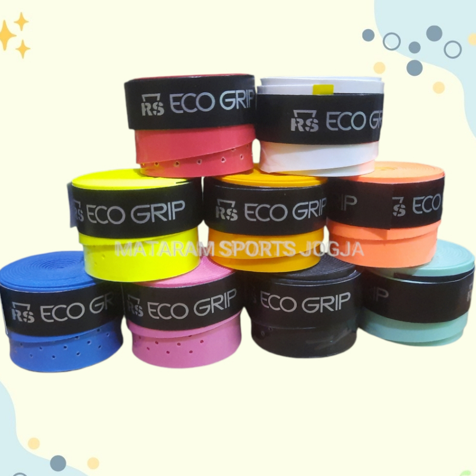 Grip Raket Badminton BUlutangkis RS Reinforce Speed ECO Bintik