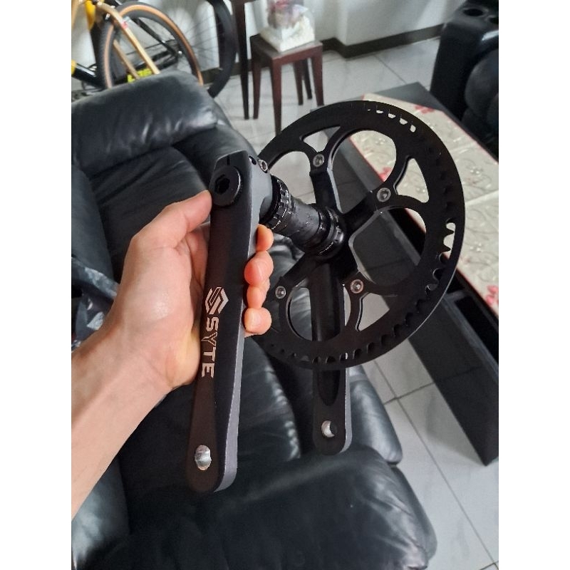 crankset hollowtech 2 HT2 Syte recon / Prowheel Midtown Chainring 56T BCD130