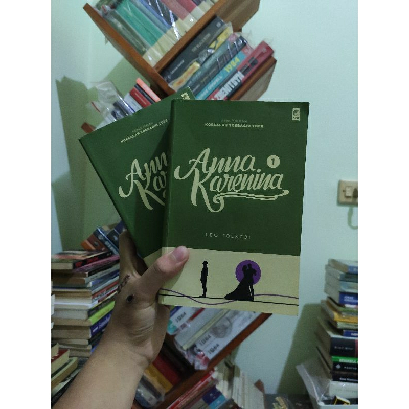 [PRELOVED ORI] Bundle Anna Karenina 1 & 2 - Leo Tolstoy Buku Bekas