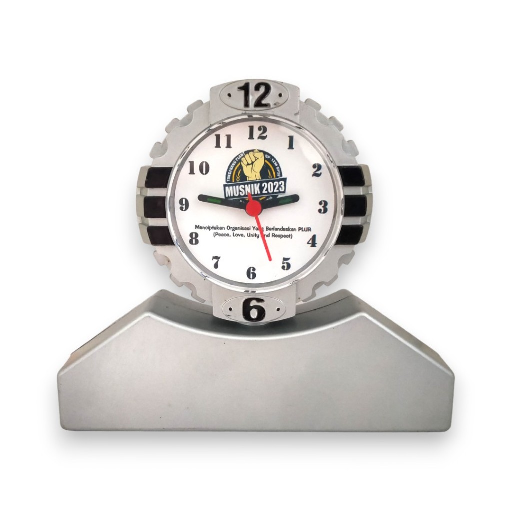 ESA Jam Weker Custom Jam Meja Promosi Souvenir Jam