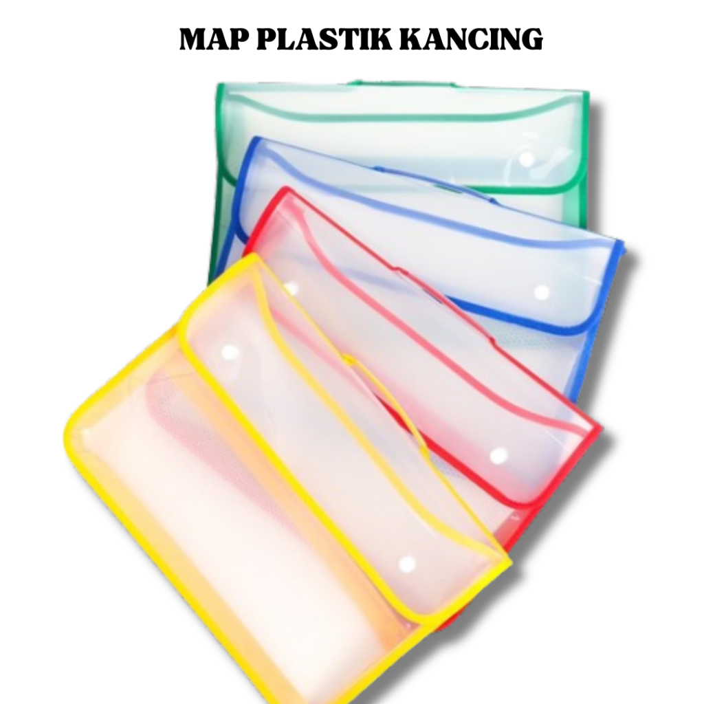 

Map Plastik Zipper Bag Kancing Dua Tenteng